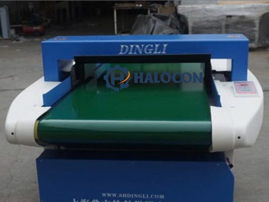 băng tải máy dò kim loại