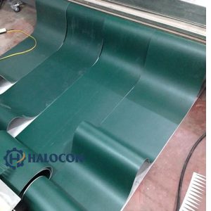BĂNG TẢI PU XANH SẪM