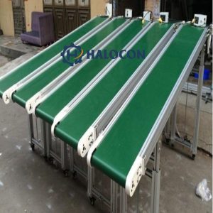 Băng tải PVC XANH