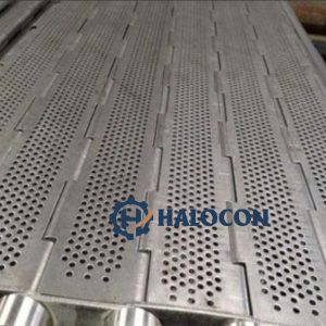 Băng tải xích tấm inox