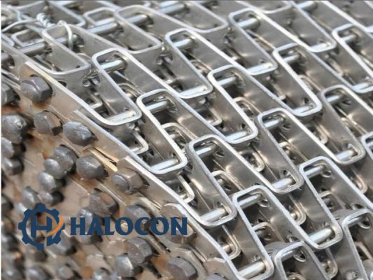 băng tải inox móng ngựa